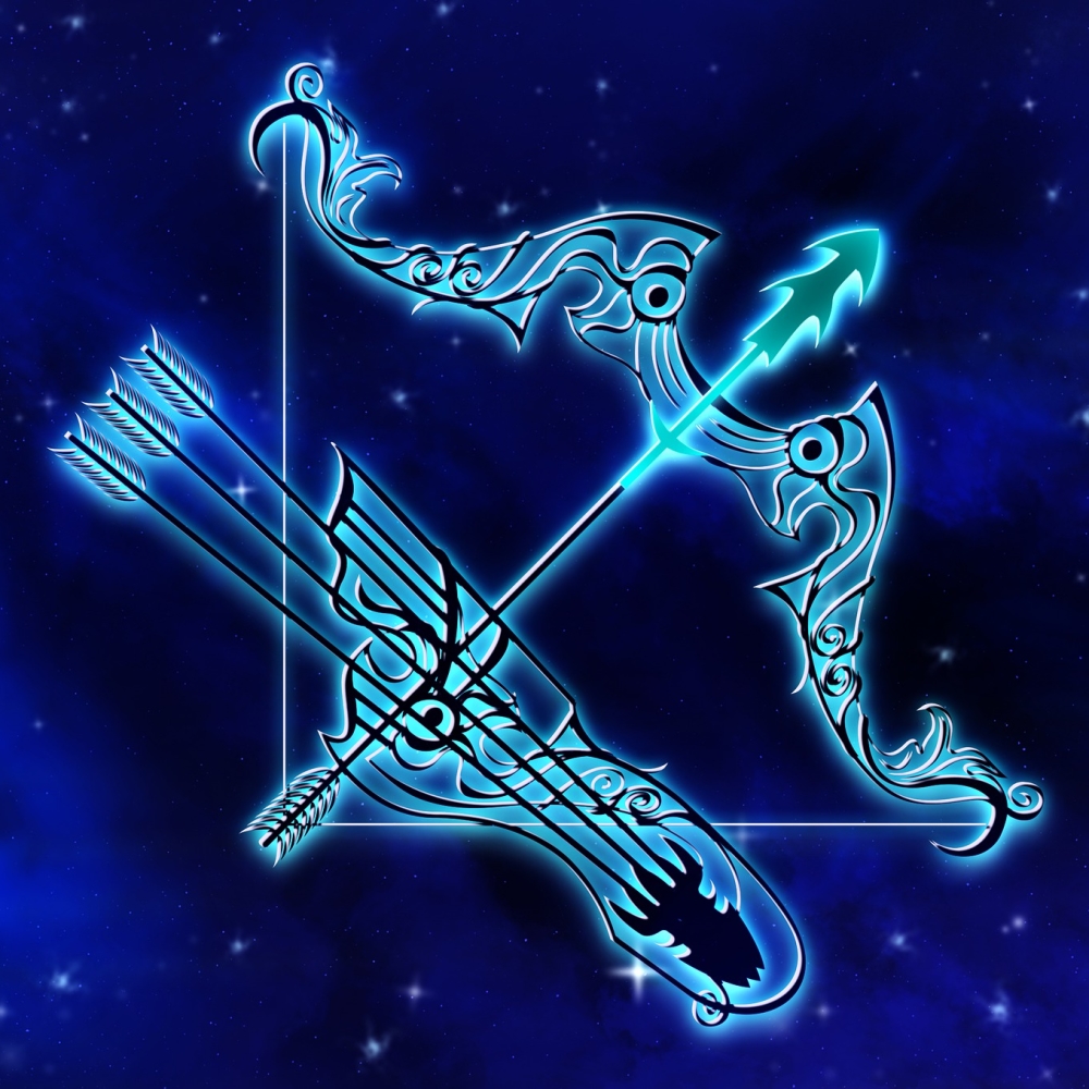 Blue Sagittarius the Archer by DarkWorkX