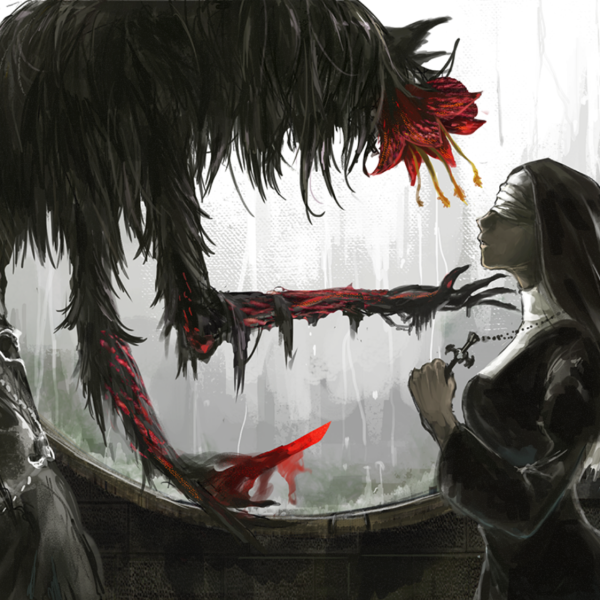 Download Christian Nun Monster Fantasy Dark Dark Fantasy PFP