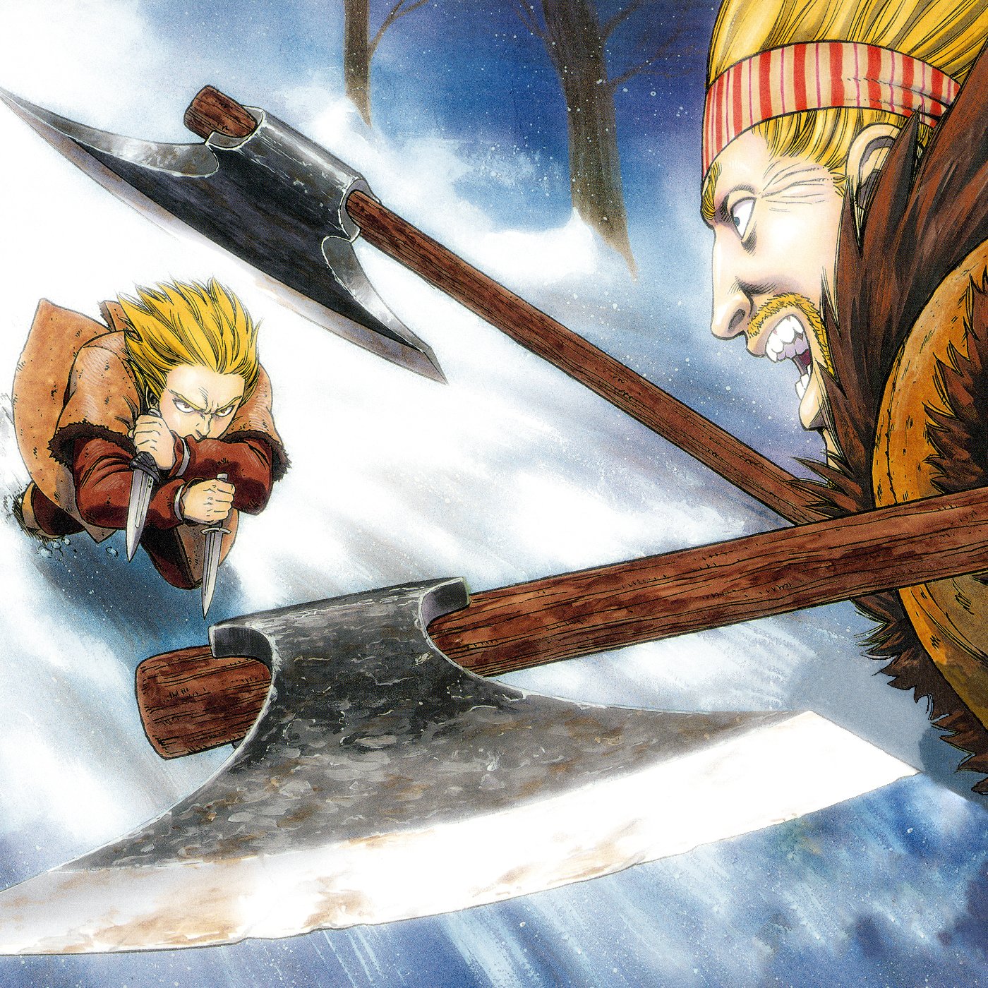 Download Vinland Saga Anime Thorfinn (Vinland Saga) Thorkell (Vinland Saga) PFP