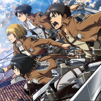 Eren Yeager Armin Arlert Levi Ackerman Mikasa Ackerman Anime Attack on Titan Eren & Mikasa PFP