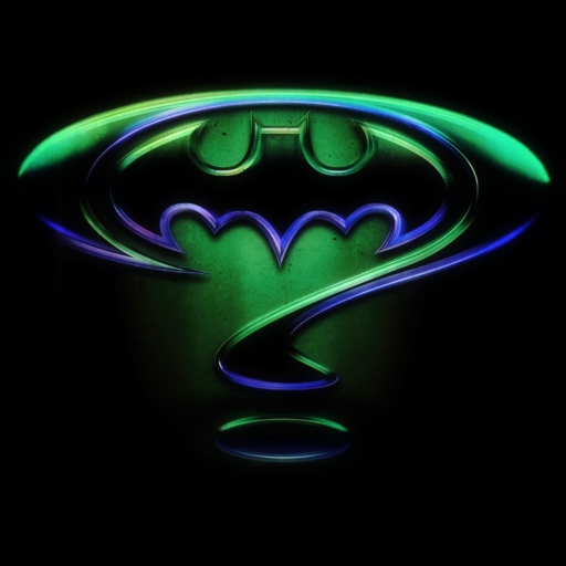 The Batman and Riddler Symbols