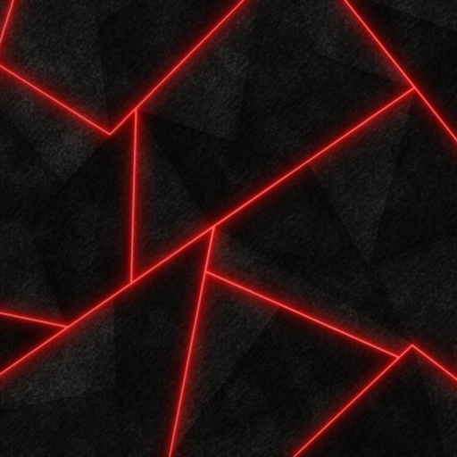 Red Abstract Shards