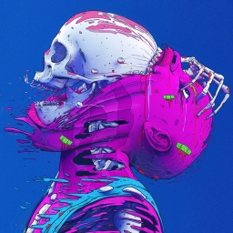Skull Pfp by Nick Sullo