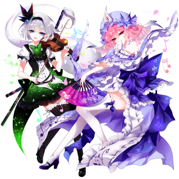 Youmu Konpaku Yuyuko Saigyouji Anime Touhou PFP