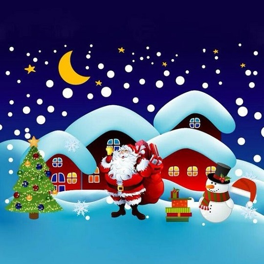 Download Snowman Gift Christmas Tree Santa Christmas Holiday PFP