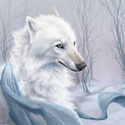 Fantasy Wolf Pfp by Ann Hetmanchuk