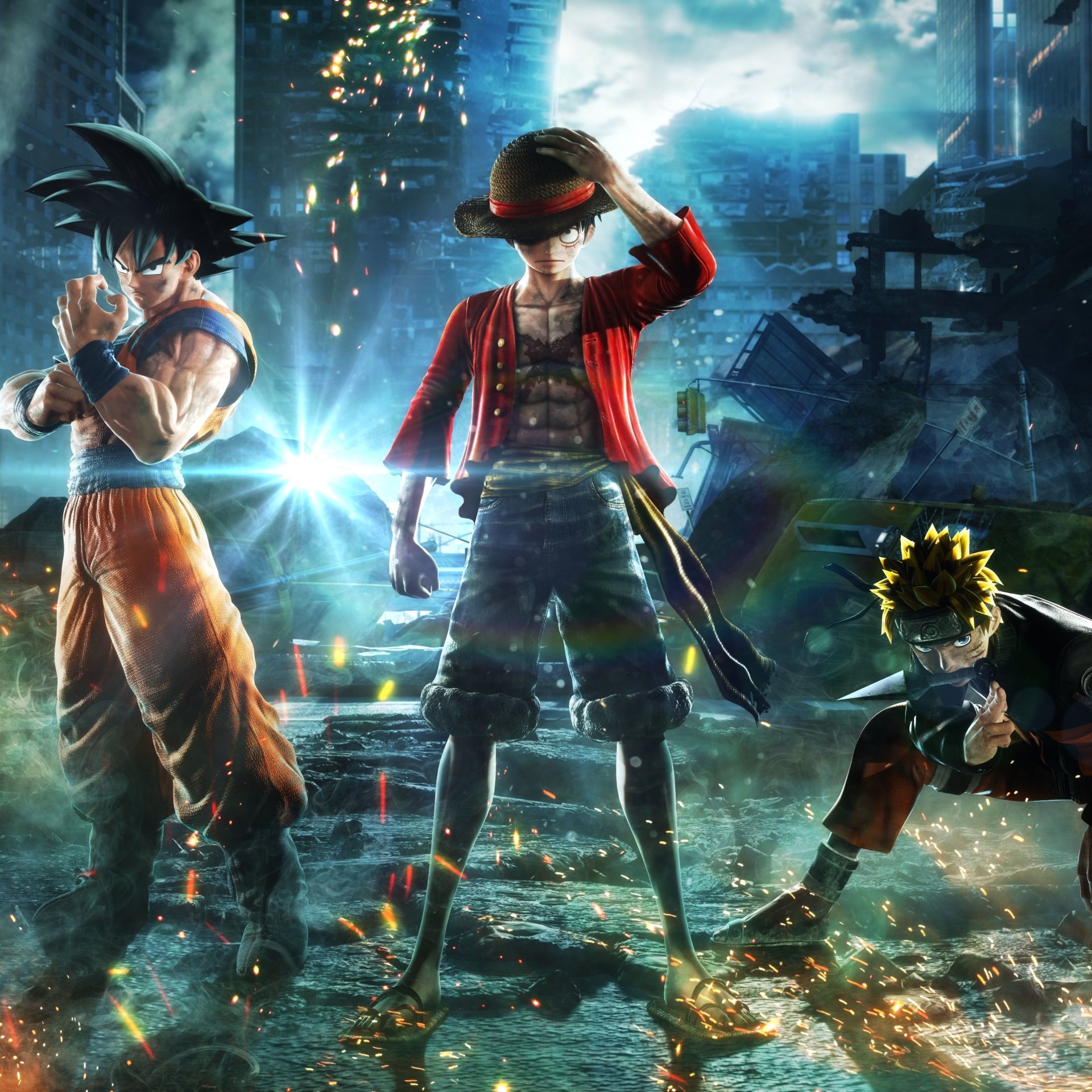 Download Naruto Uzumaki Monkey D. Luffy Goku Video Game Jump Force PFP