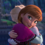 Forum avatar: Anna from Disney's Frozen smiling in a close hug with another character.