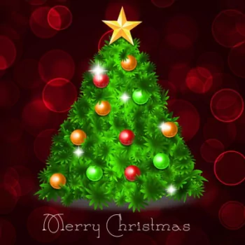  Decorated Christmas Tree