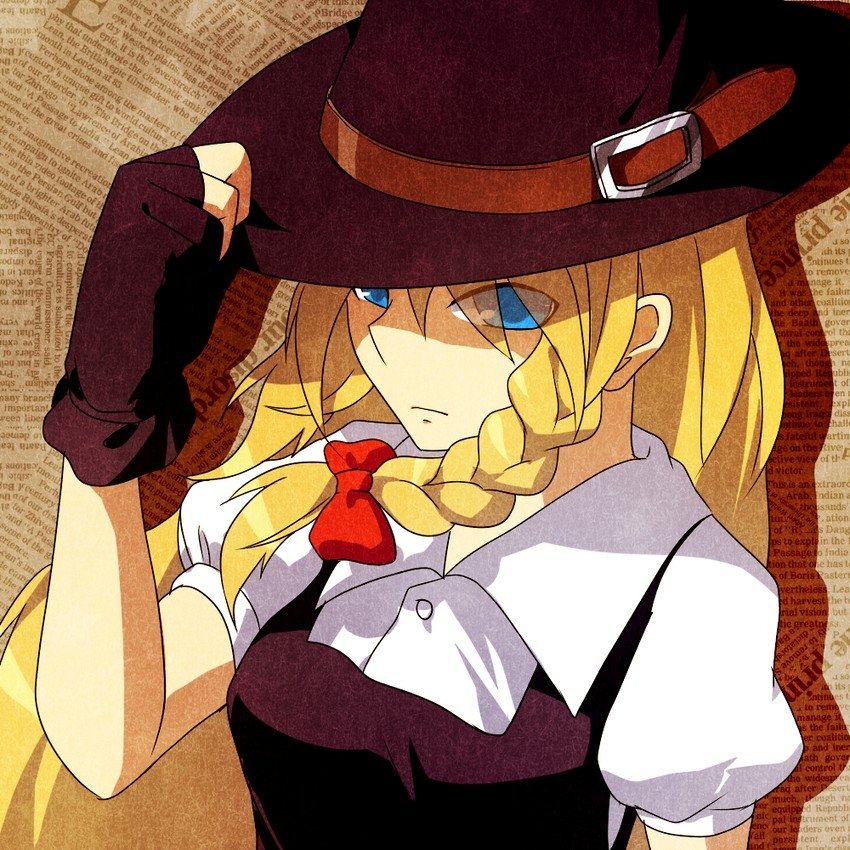 Download Marisa Kirisame Anime Touhou PFP