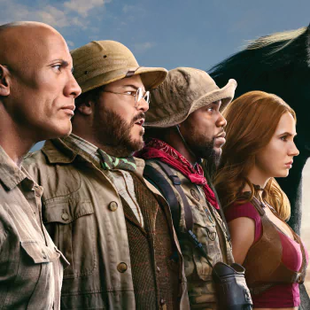 Jack Black Kevin Hart Karen Gillan Jumanji: The Next Level Jumanji Dwayne Johnson movie PFP