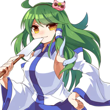 Sanae Kochiya Anime crossover PFP
