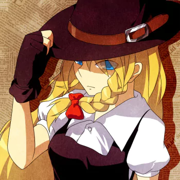 Marisa Kirisame Anime Touhou PFP
