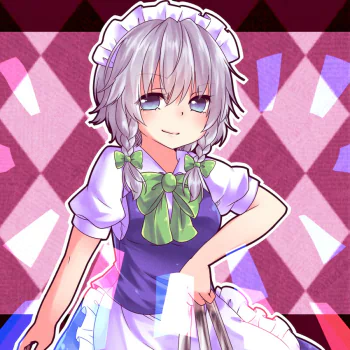 Sakuya Izayoi Anime Touhou PFP