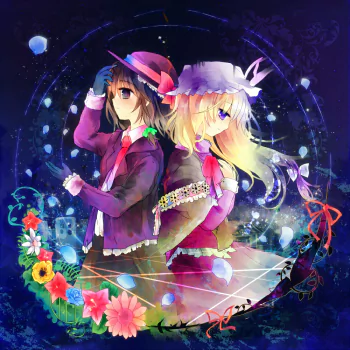 Maribel Hearn Renko Usami Anime Touhou PFP