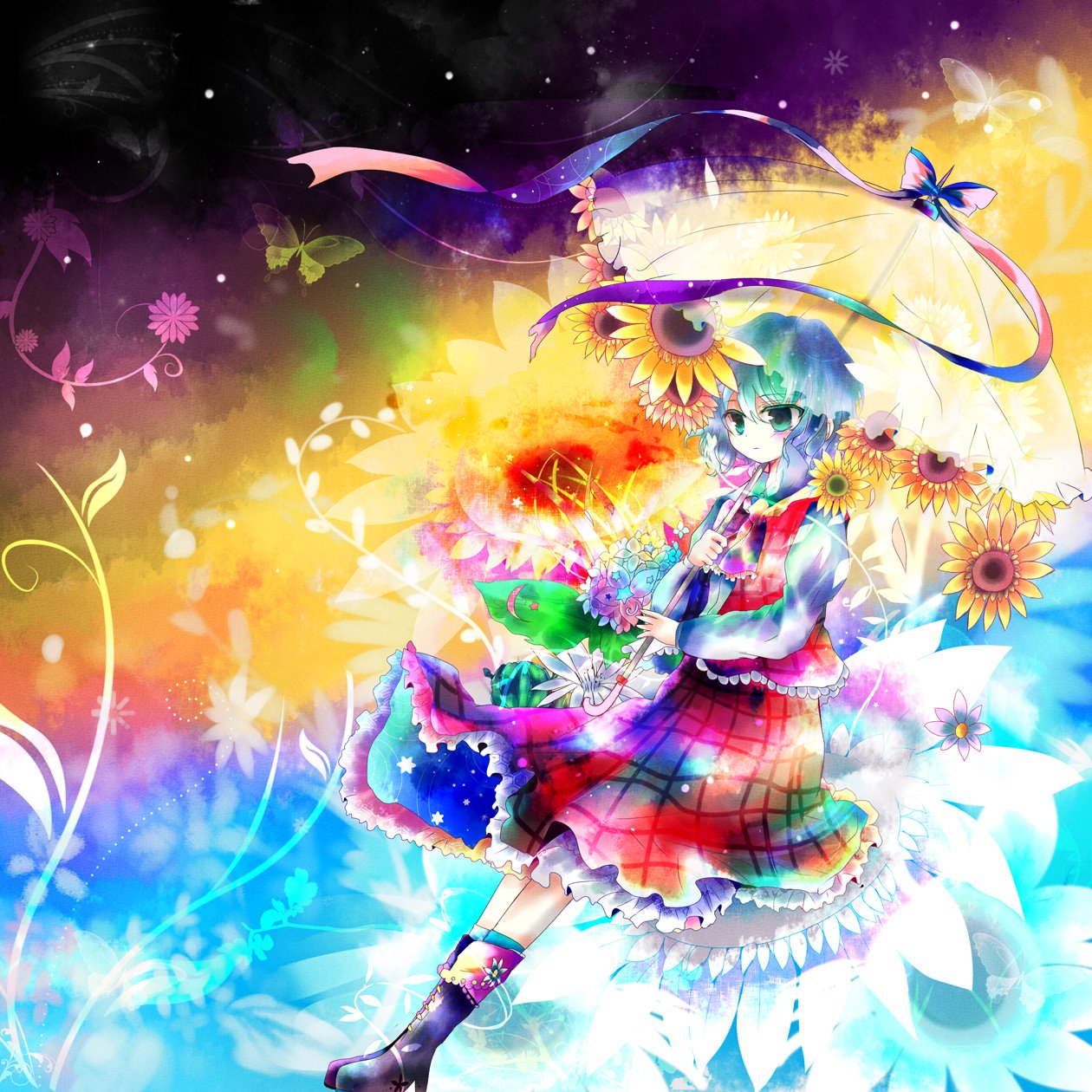 Download Yuuka Kazami Anime Touhou PFP