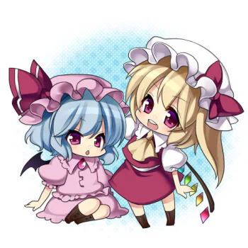 Flandre Scarlet Remilia Scarlet Anime Touhou PFP