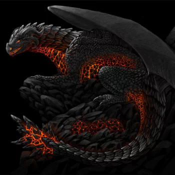black dragon fantasy PFP