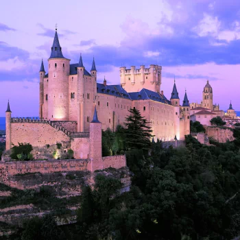  Segovia Castle in Spain