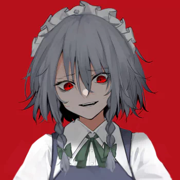 Sakuya Izayoi Anime Touhou PFP