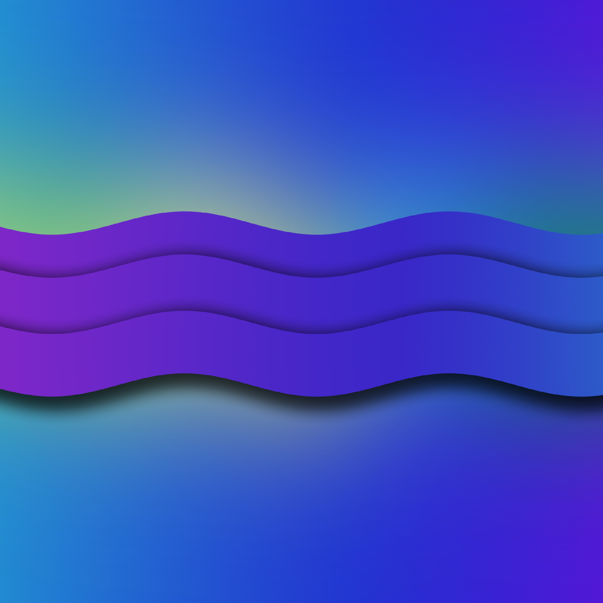 Colorful wave