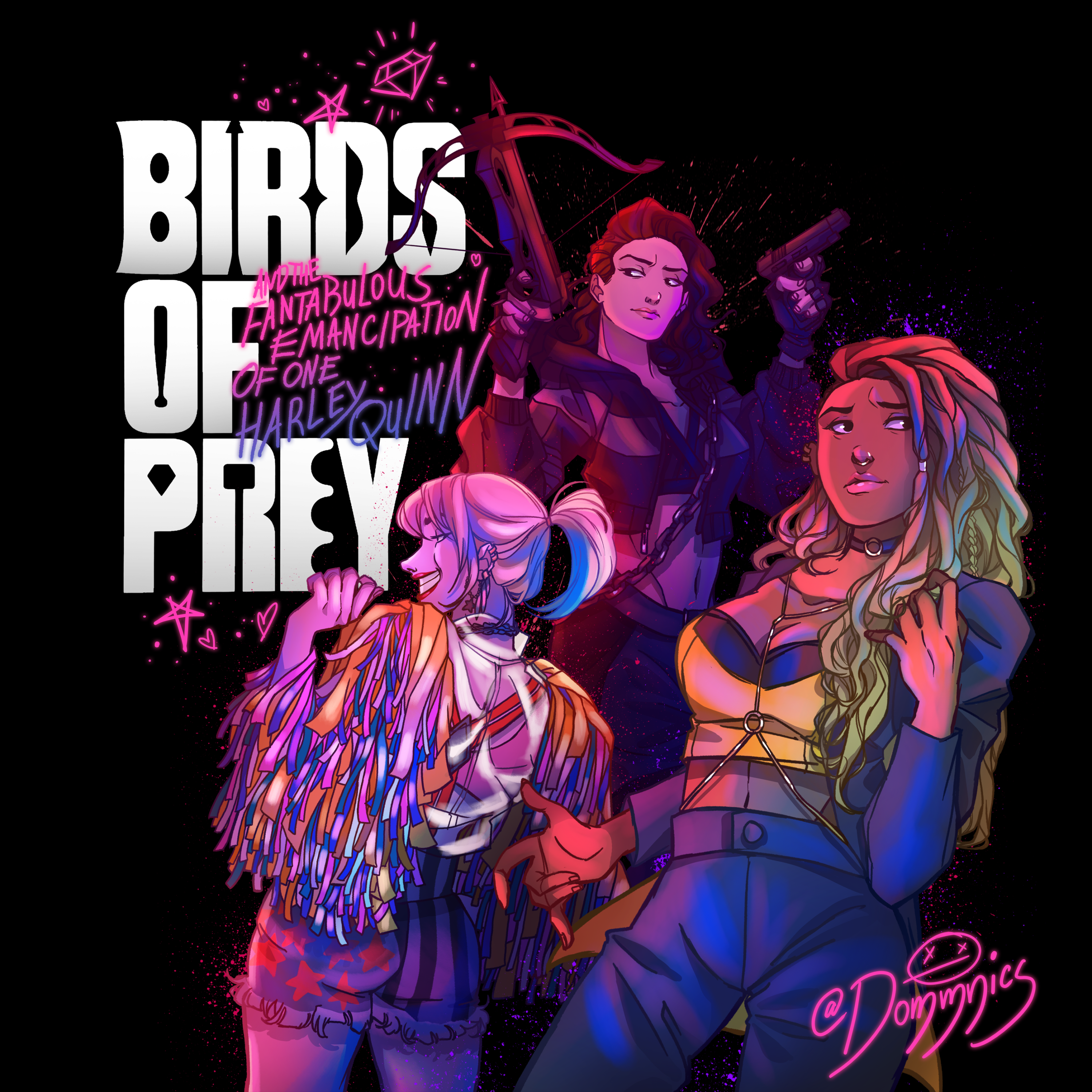 Birds of Prey (and the Fantabulous Emancipation of One Harley Quinn) Pfp by Domnics