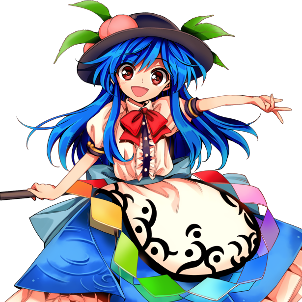 Download Tenshi Hinanawi Anime Touhou PFP