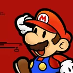 video game Paper Mario PFP