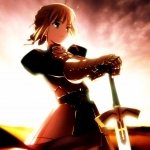 Download Saber (Fate Series) Anime Fate/Stay Night PFP