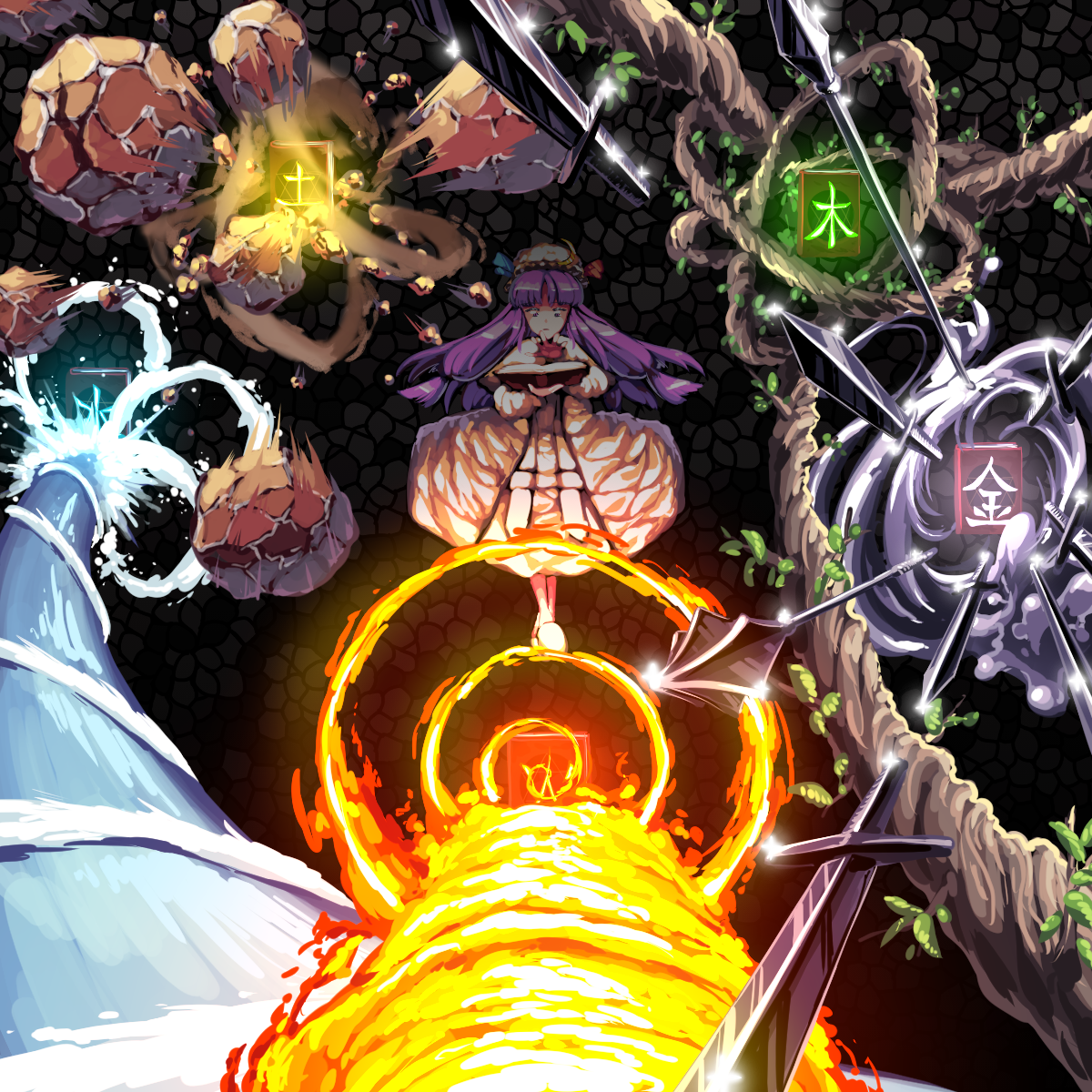 Download Patchouli Knowledge Anime Touhou PFP