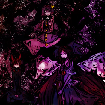 Utsuho Reiuji Rin Kaenbyou Satori Komeiji Anime Touhou PFP