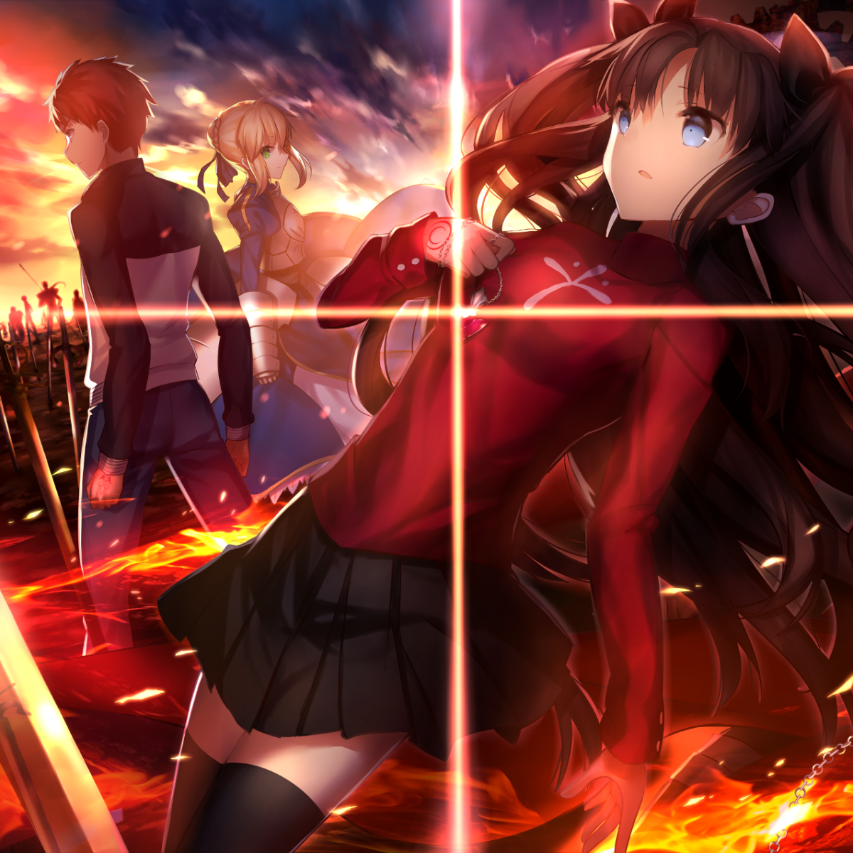 Fate/Stay Night: Unlimited Blade Works Pfp by マシマサキ