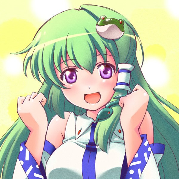 Download Sanae Kochiya Anime Touhou PFP