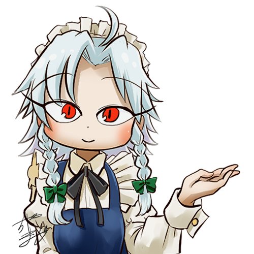 Download Sakuya Izayoi Anime Touhou PFP