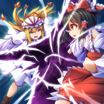 Reimu Hakurei Yukari Yakumo Anime Touhou PFP