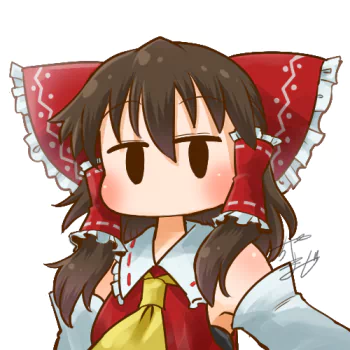 Reimu Hakurei Anime Touhou PFP