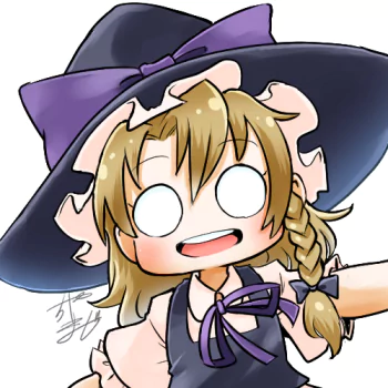 Marisa Kirisame Anime Touhou PFP