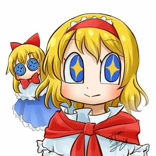Download Shanghai Doll Alice Margatroid Anime Touhou PFP