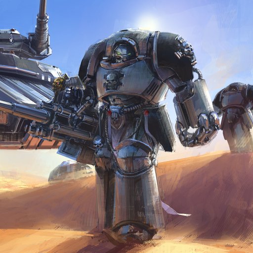 Download Futuristic Weapon Space Marine Armor Warrior Sand Warhammer 