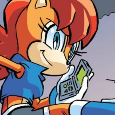 Download Sally Acorn Comic Sonic The Hedgehog PFP