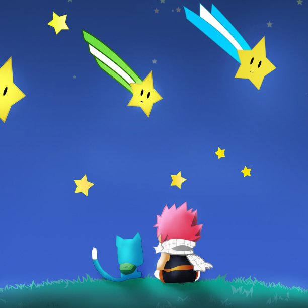 Download Happy (Fairy Tail) Natsu Dragneel Anime Fairy Tail PFP