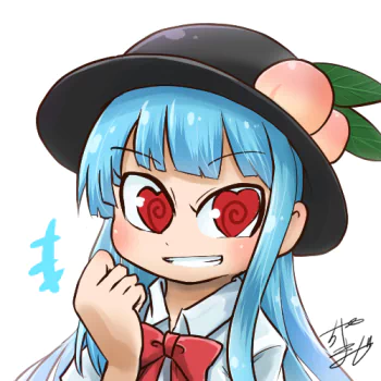 Tenshi Hinanawi Anime Touhou PFP