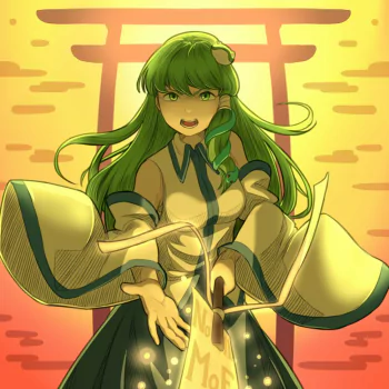 Sanae Kochiya Anime Touhou PFP
