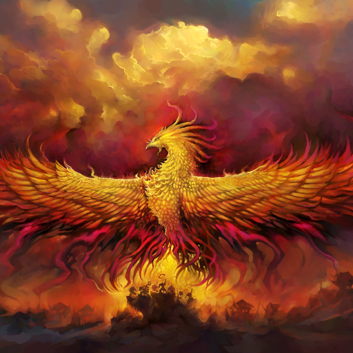 Fiery Phoenix by liuhao726