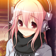 Download Pink Eyes Pink Hair Super Sonico Anime PFP