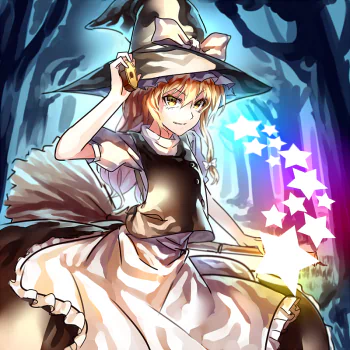 Marisa Kirisame Anime Touhou PFP