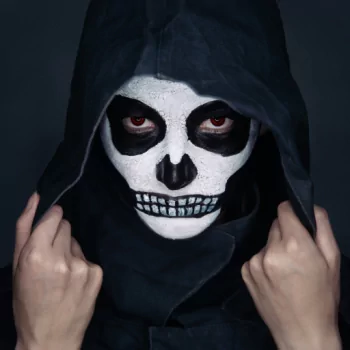 makeup face sugar skull artistic PFP