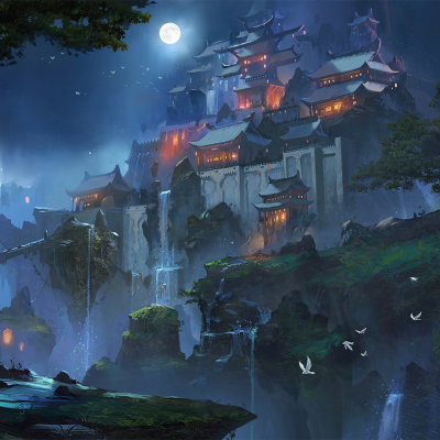 Chinese Castle by Zudarts Lee