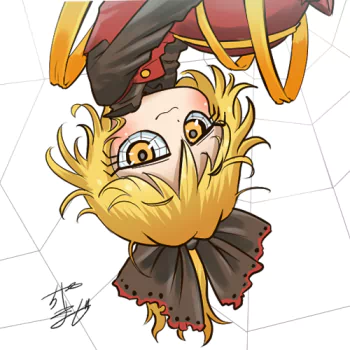 upside down Yamame Kurodani Anime Touhou PFP