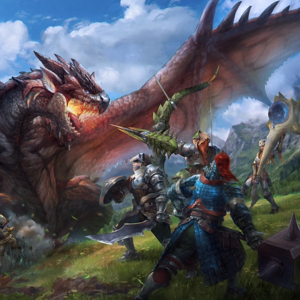 Download Rathalos (Monster Hunter) Battle Warrior Dragon Monster Hunter Video Game PFP